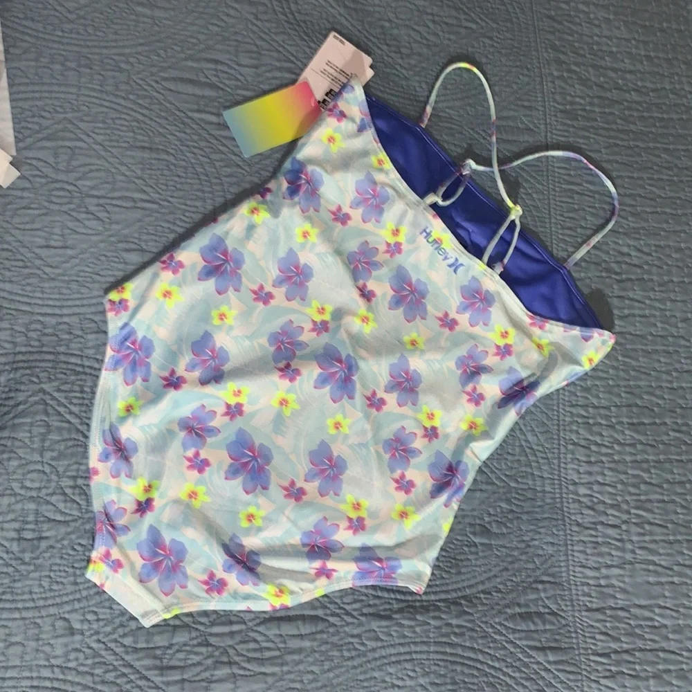 Hurley One-Piece Siwmsuit - UPF 50+ (For Big Girls)XL‎ (16)